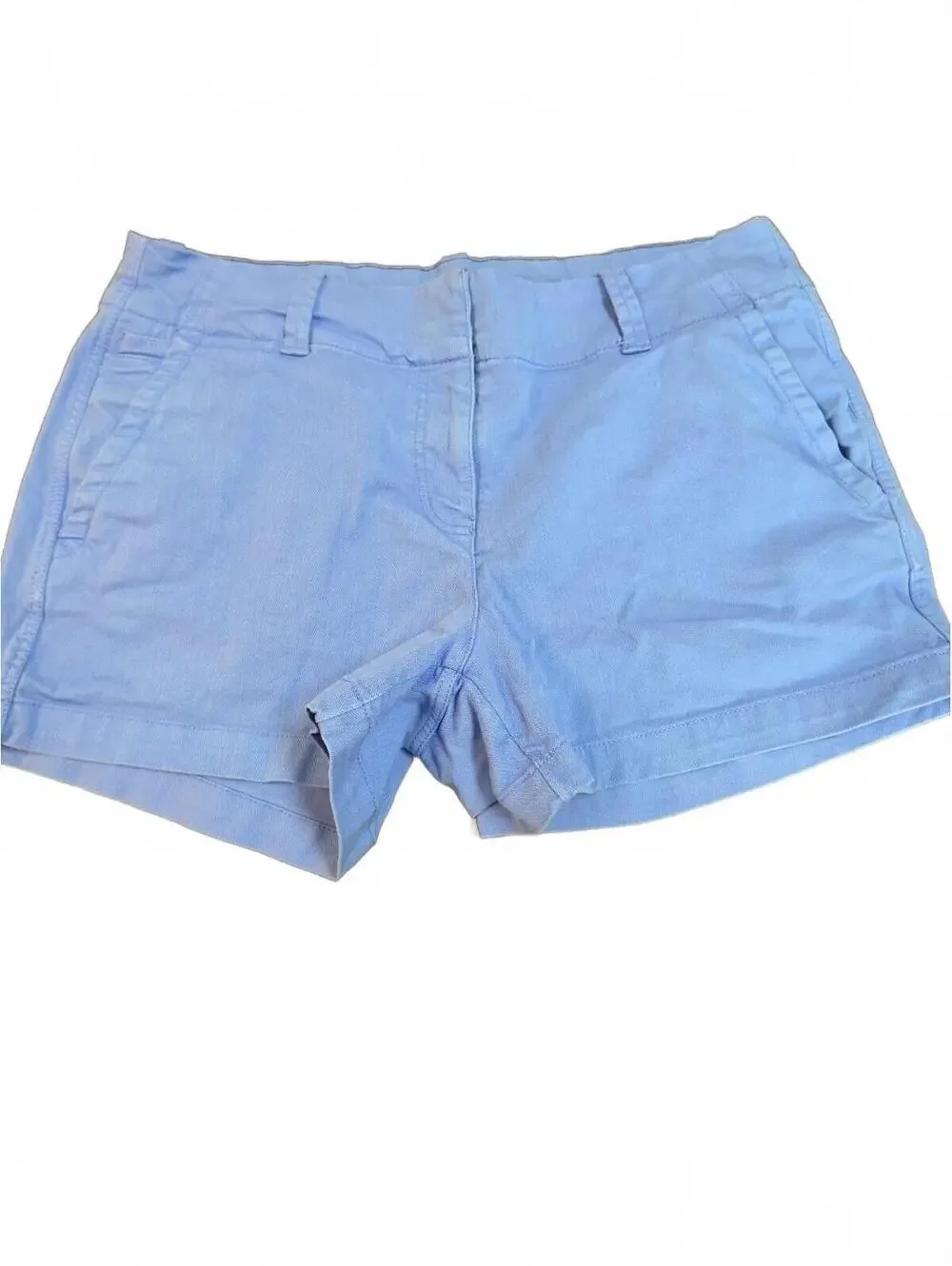 Vineyard Vines Sz 6 Periwinkle Blue Hook Eye Pocket Ladies 3 In Inseam